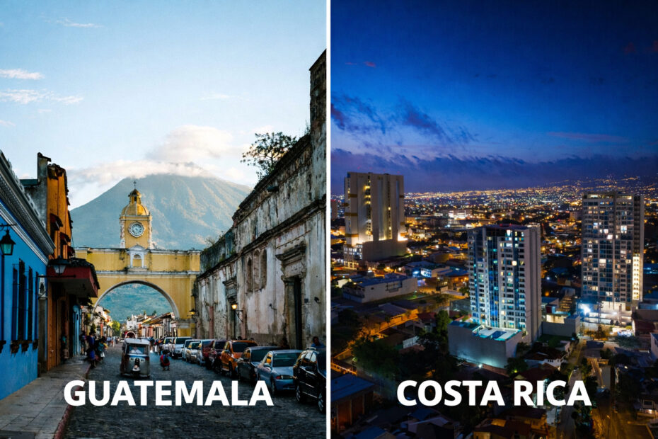 Guatemala und Costa Rica